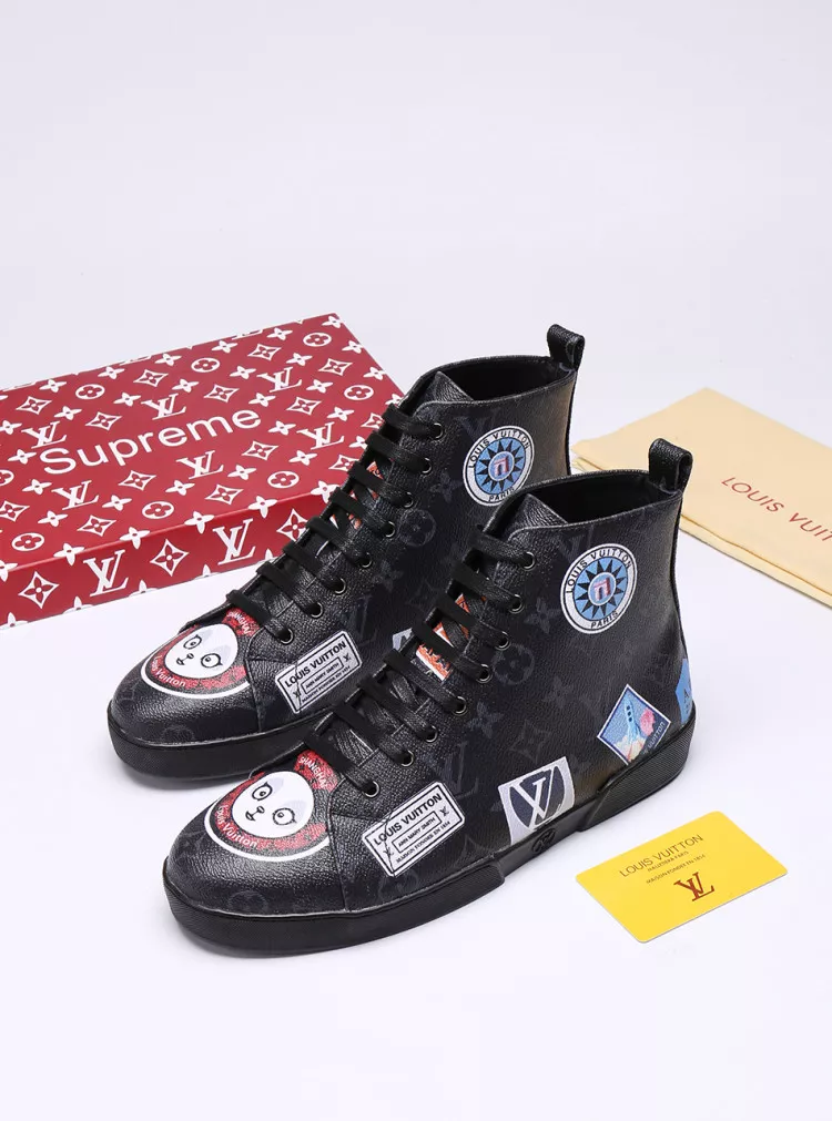 louis vuitton high tops chaussures pour homme s_12b5071